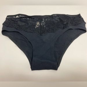 Anthropologie Black Lace Brief (new)
